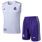 Chaleco+bermudas Real Madrid 25/26-Retro white